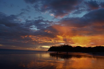 The beautiful Playa Samara is Costa Rica