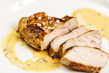 Pork chop steak