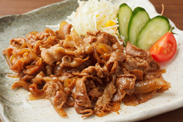 豚肉と玉ねぎの焼肉
