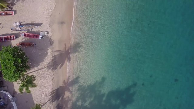 Anse dufour in Martinique, Caribbean
