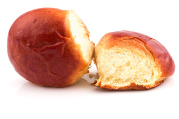 Fresh baked tasty sweet brioches, buns, loaves, bread - 190328164