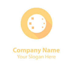 Abstract logo design, circle vector logo design