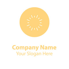 Abstract logo design, circle vector logo design