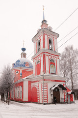 Naklejka premium Saint Simeon Church - Pereslavl-Zalesskiy, Russia