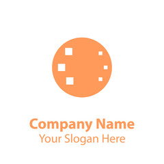 Abstract logo design, circle vector logo design