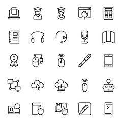 Flat icon set