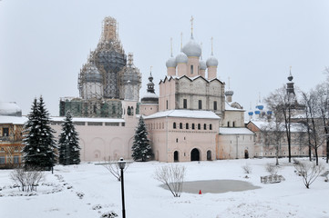 Fototapeta na wymiar Kremlin - Rostov, Russia