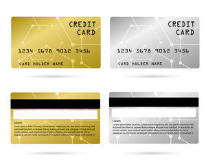 member card, business VIP card, design for privilege member,modern credit card, vector