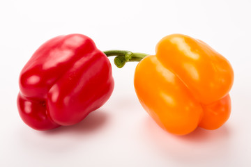 Red and yellow pepper