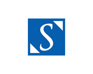 s letter square logo