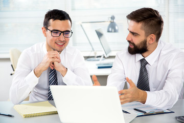 Obraz premium Businessmen