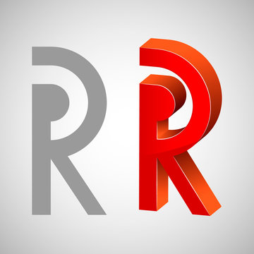 r letter logo
