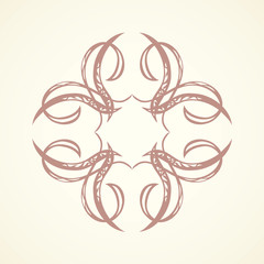 Vignette. Vector drawing