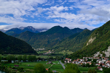 Fototapeta na wymiar Valley in Slovenia