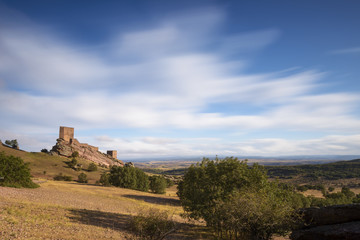 Fototapeta na wymiar Castillo de Zafra. Campillo de Dueñas. Guadalajara. España