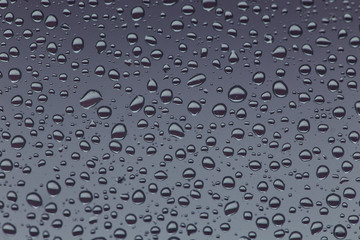 Rain drops on the glass, background. water drop background texture