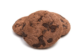 chocolate chip cookies with chocolate