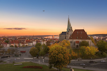 Erfurter Dom - Sonnenuntergang