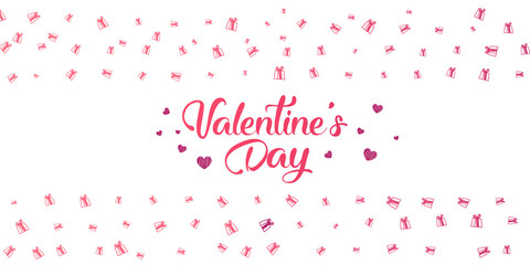 Fototapeta premium Illustration of love and valentine day.