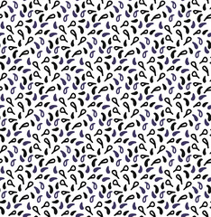 Seamless pattern with drops. Seamless pattern drops on white background. Vector  drops. 