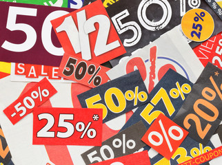 Sale coupons
