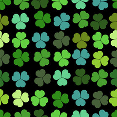 clover. seamless pattern