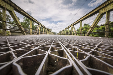 Obraz premium Iron bridge Yala, Thailand