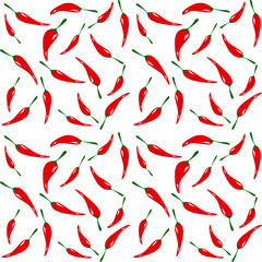 red chili pattern