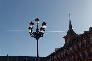 Detail of the Plaza Mayor