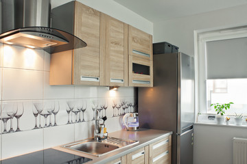 Kuchnia w bloku mieszkalnym