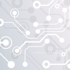 Circuit board, technology background. Vector illustration. EPS 10.