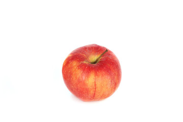 Apple on a white background