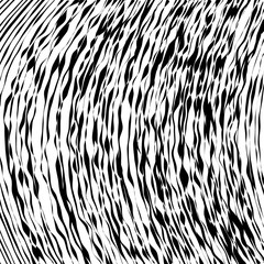 Black and White Wave Stripe Optical Abstract Background