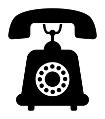 Telephone vector icon