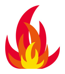 Flame vector icon