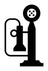Telephone vector icon