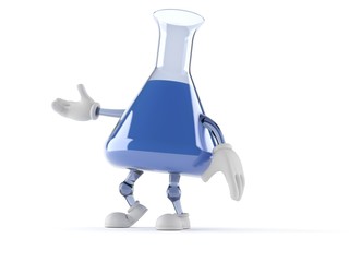 Chemistry flask character