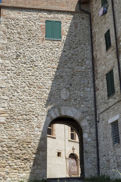Collevalenza, Perugia,, historic village