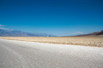 Fototapeta na wymiar Death Valley Badwater Basin Landscape