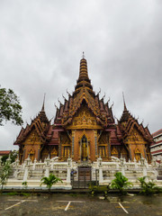 Hat Yai, Thailand - Circa November 2017: Wat Khok Samankhun (Buddhist temple)