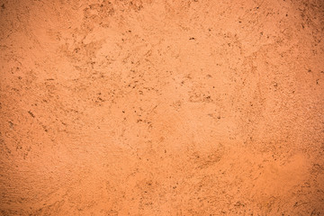 Hand painted red ohra Moroccan wall background