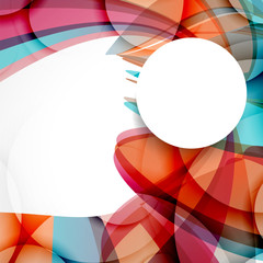 Obraz premium Abstract background color waves