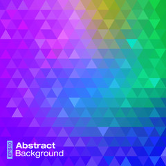 Fototapeta premium Colorful Bright Geometric Background. Vector illustration.