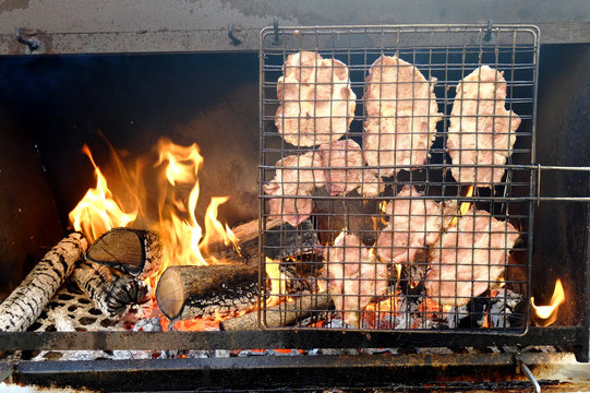 carne cotta alla brace