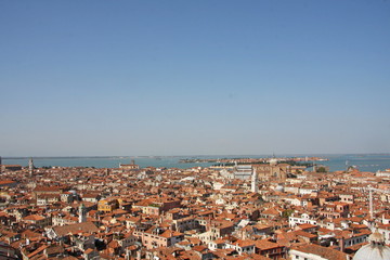 Fototapeta na wymiar Venice. View from the tower
