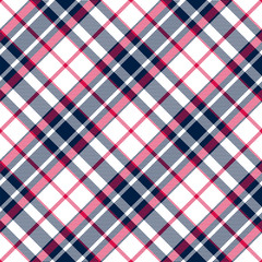 Plaid seamless pattern for textile. Fabric texture. Vector background eps10