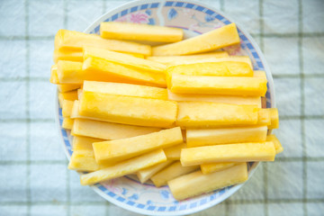 Pineapple Core Good food and High Bromelain Nutrition and Fiber for Diet
