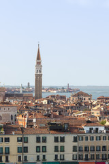 Fototapeta na wymiar a tower in Venice Italy