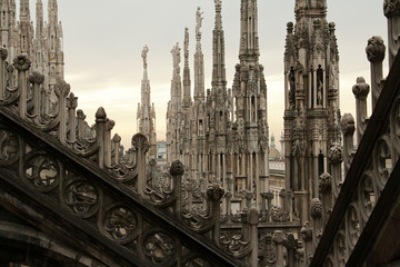 Fototapeta na wymiar Duomo di Milano / Milan Cathedral