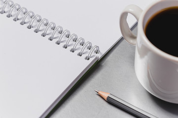 Work space, top view